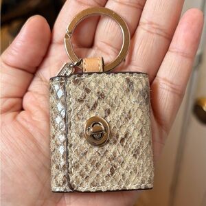 Coach Picture Frame Bag Charm Keychain